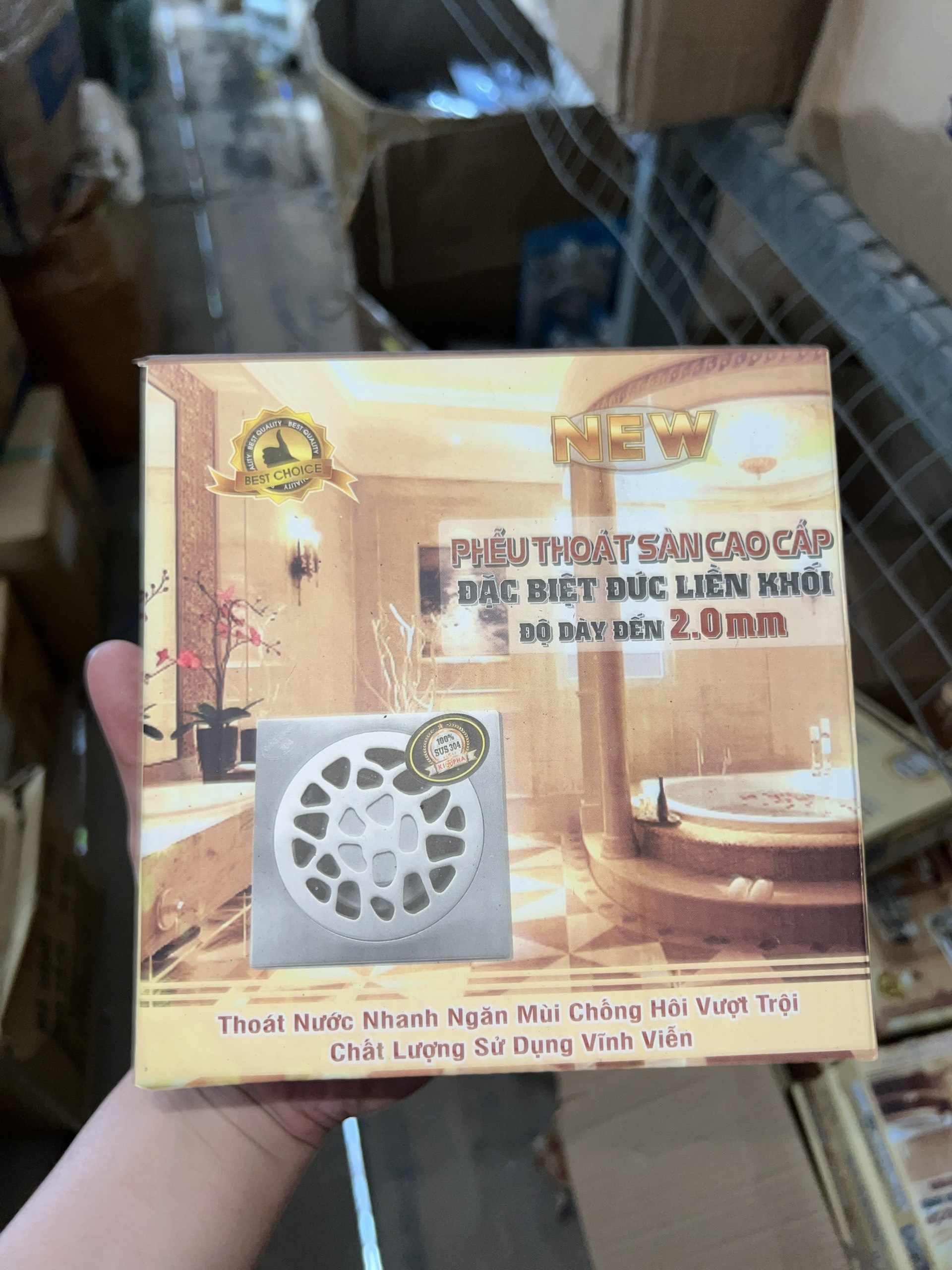 LƯỢC RÁC INOX